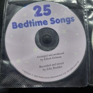 Purple Bedtime Songs CD